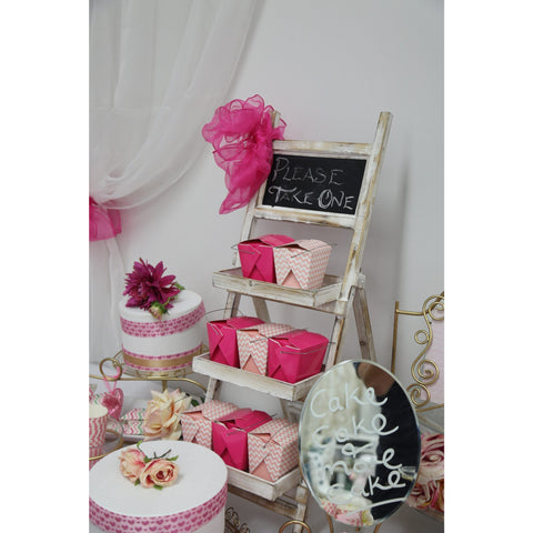 SP011 - Vintage 2 tier shelving with blackboard top