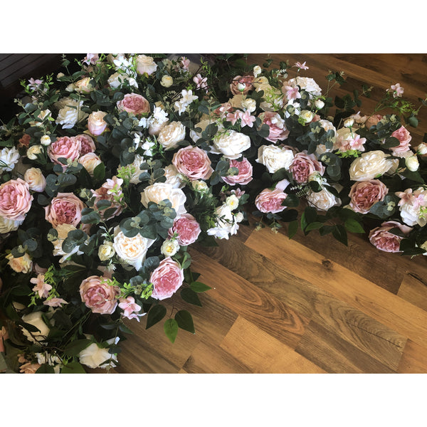 Light pink and white arbour flower arrangement  ( set 2)