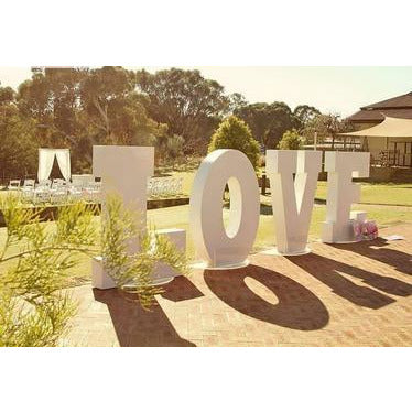 Foam LOVE sign - non light up ( size 1.2mH - 1.5mH -1.8mH )