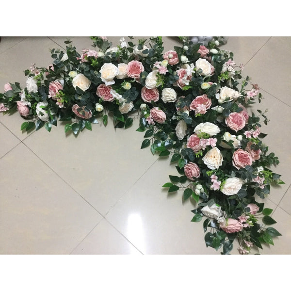 Conner pink & white flower arrangement