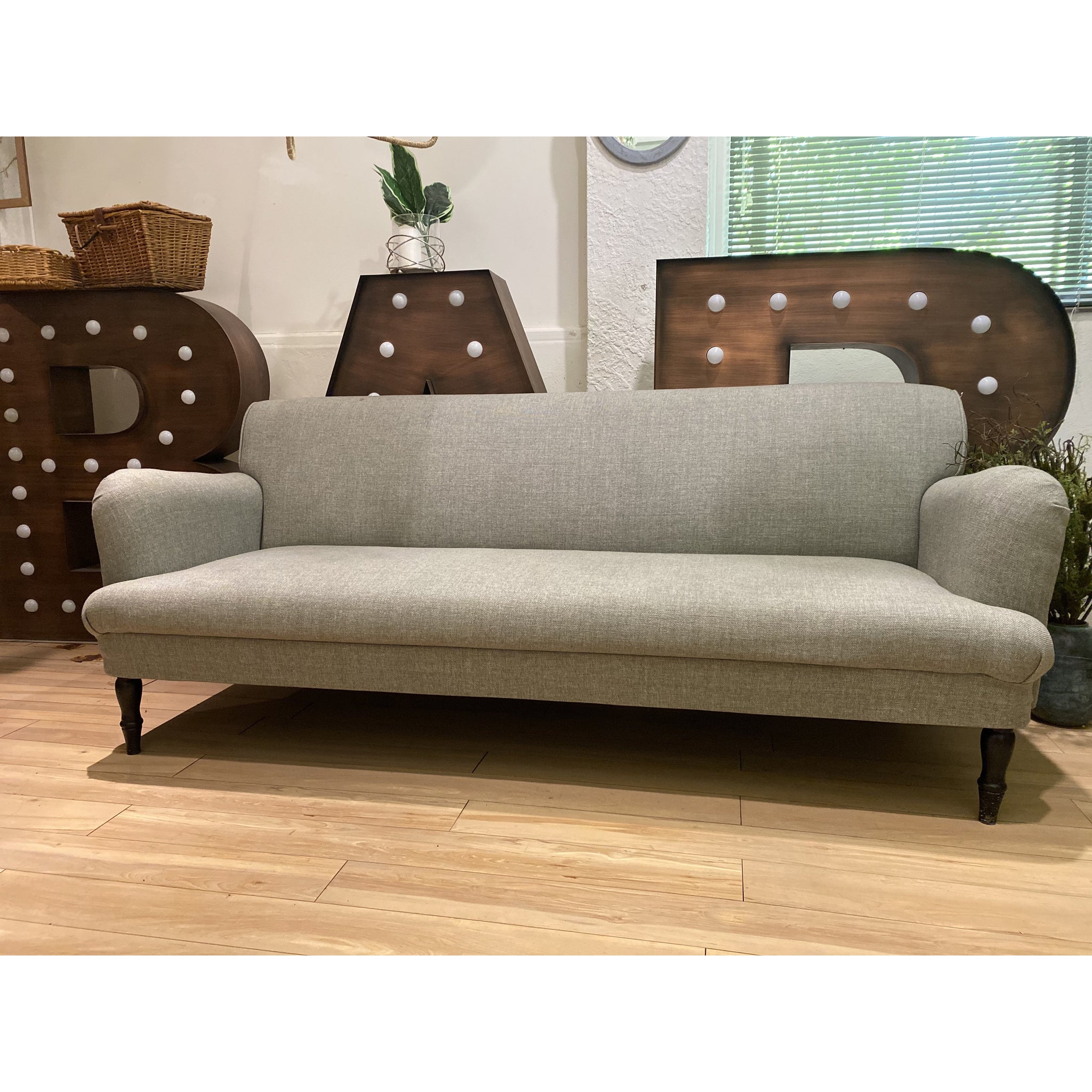 Grey sofa