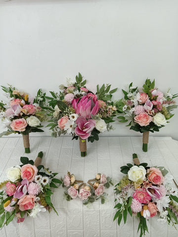 Wedding bouquet package